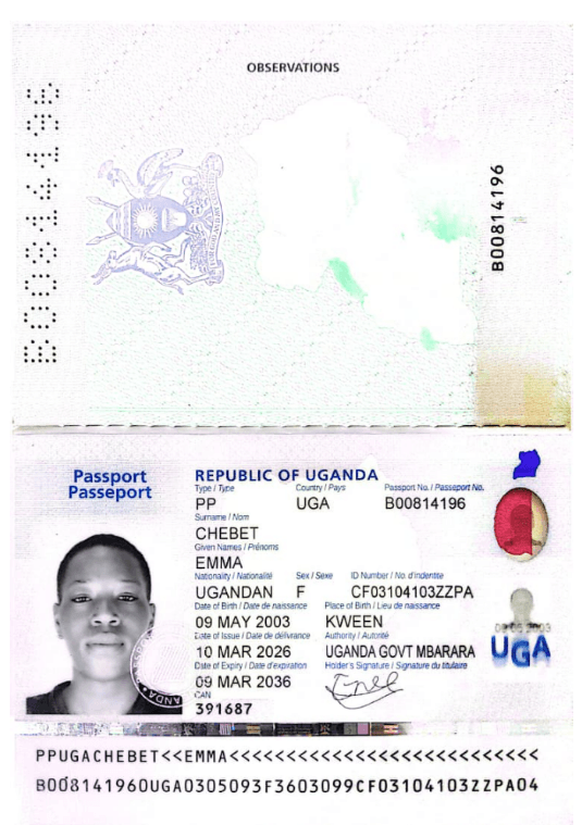 CHEBET EMMMA